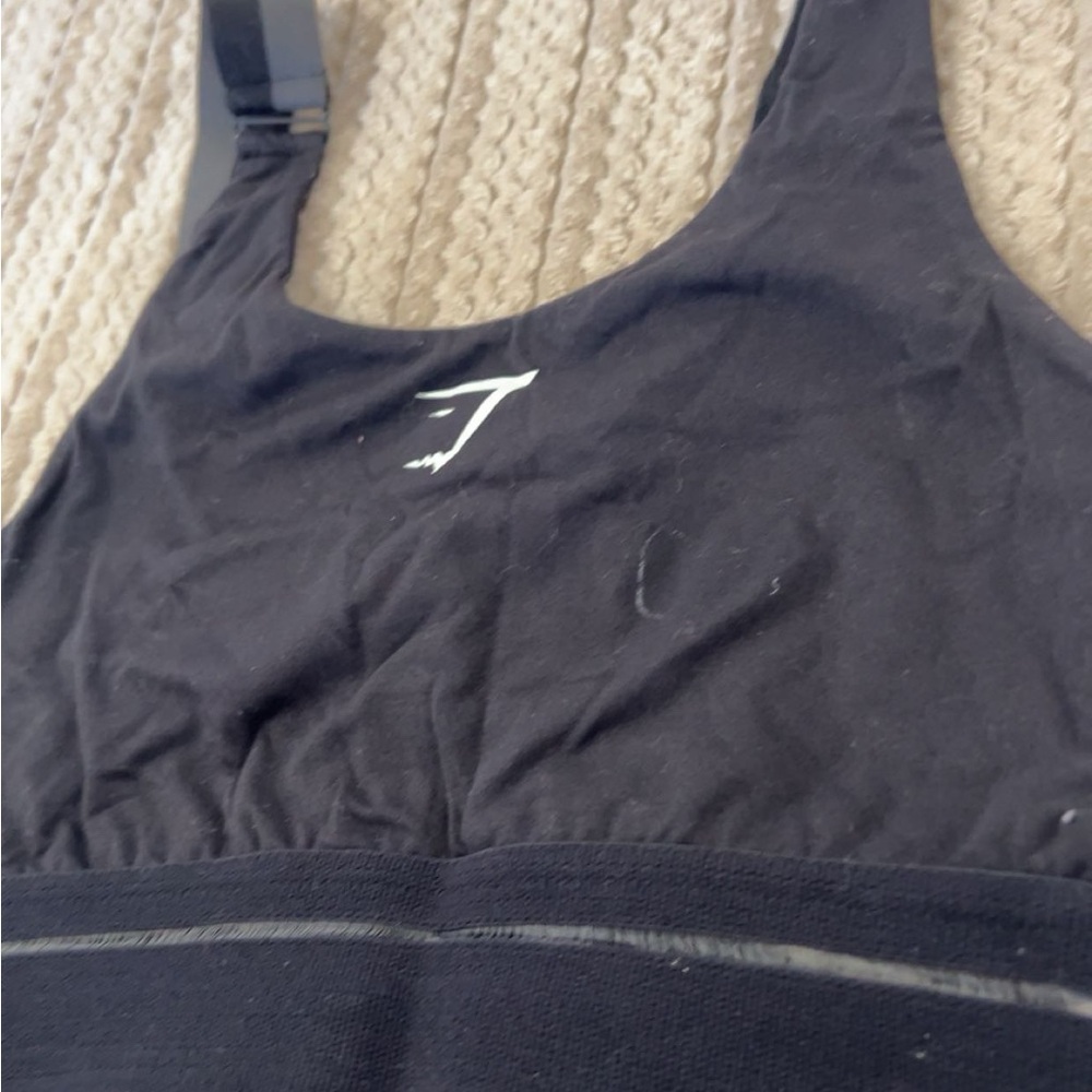 Women's Black Gymshark Sports Bra